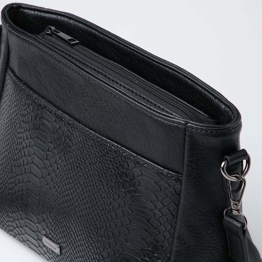Cartera Cruzada Deep Negra Tatienne