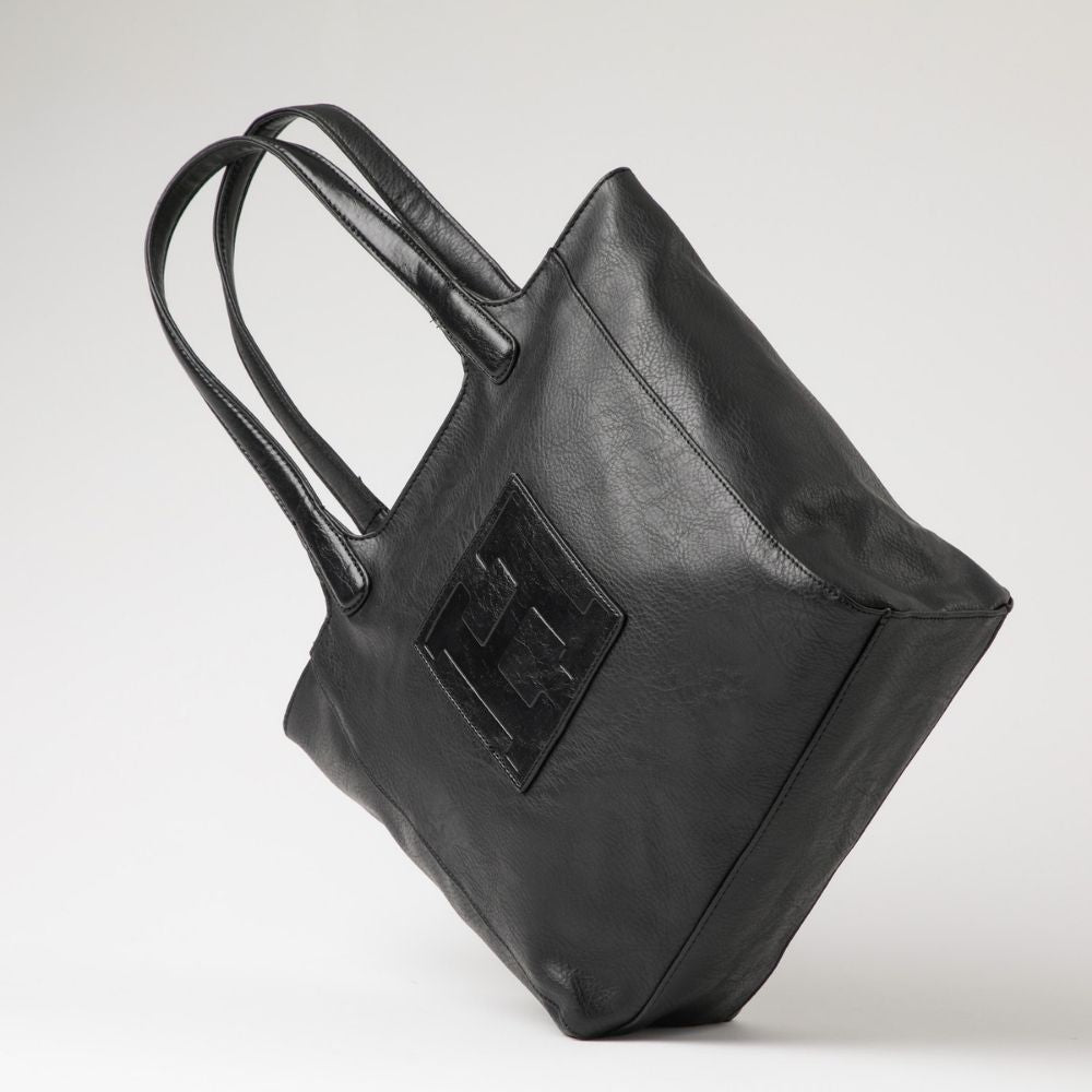 Cartera Hombro Jeán Negra Humana