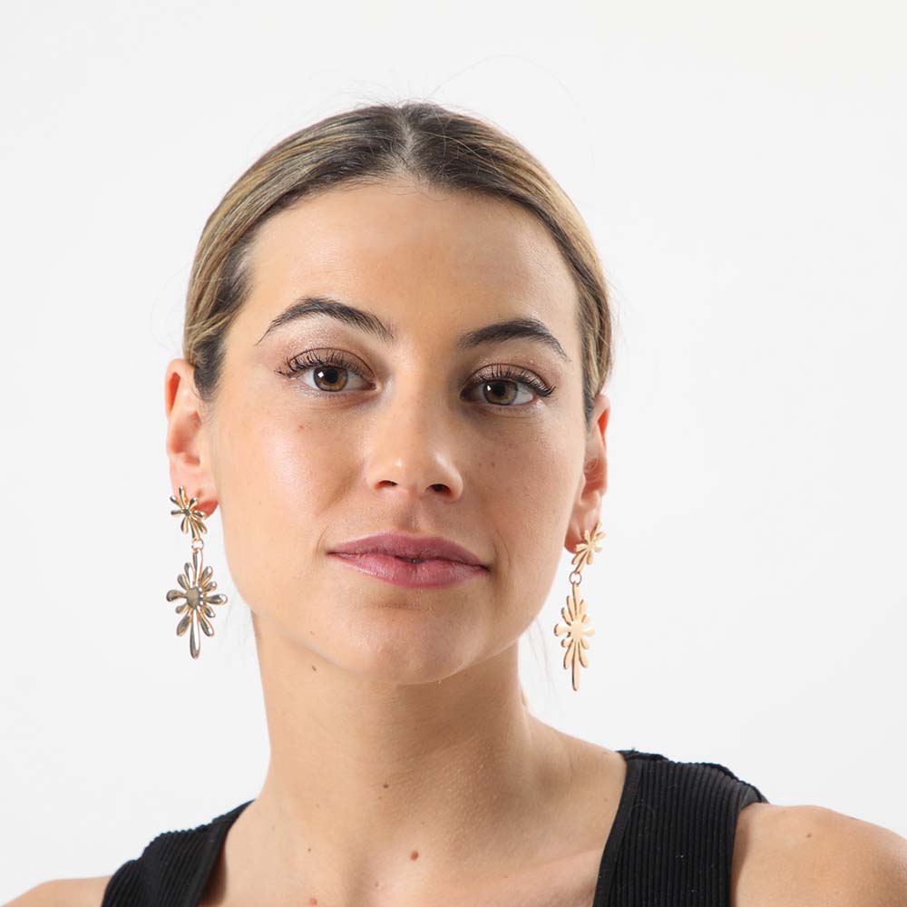 Aros Largo Artisan Dorado i-D