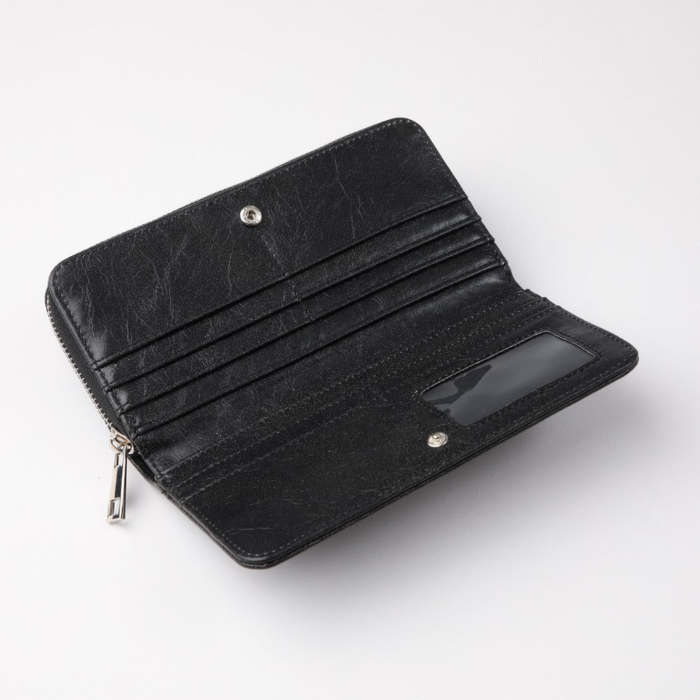 Billetera Grande Rain Negro Humana