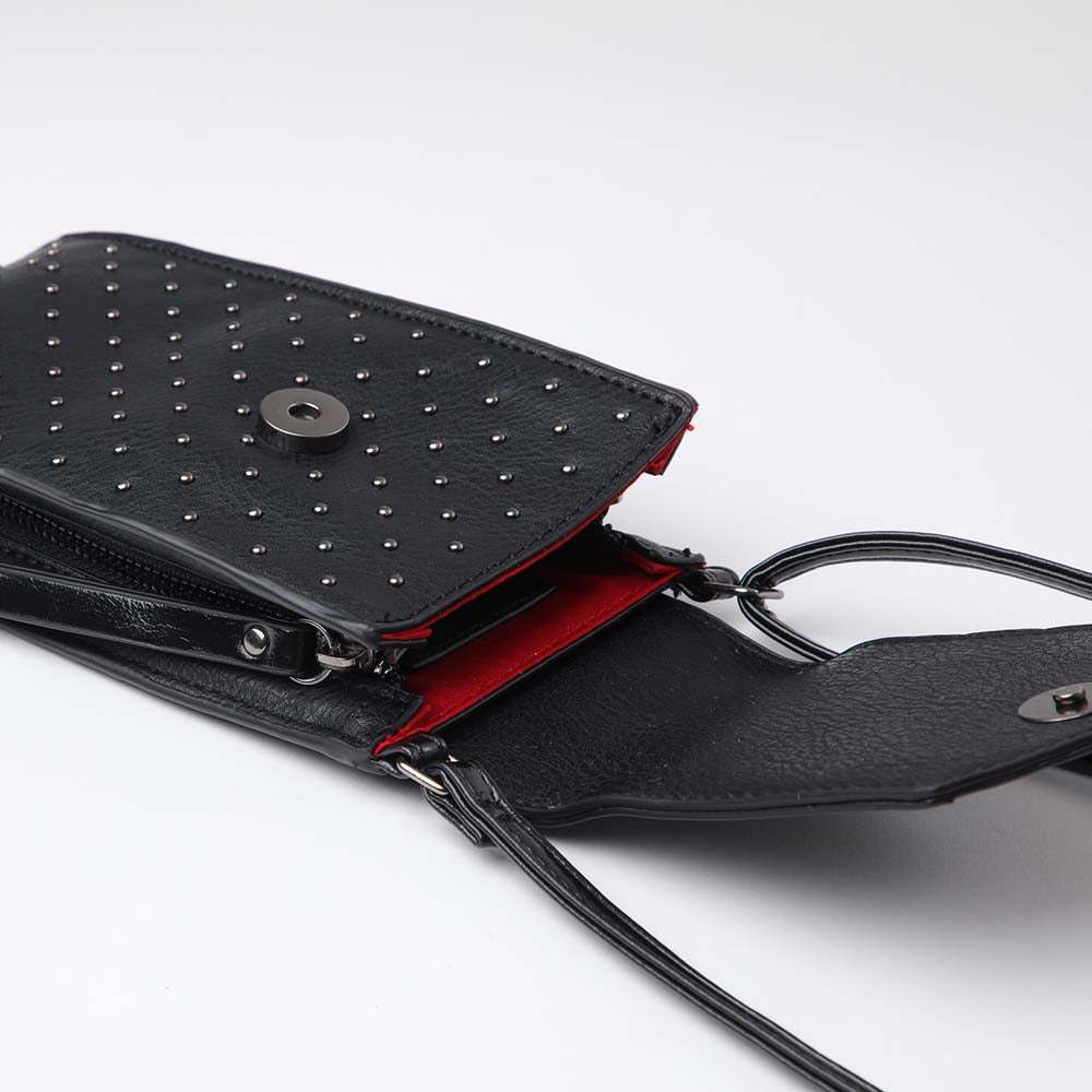 Minibag Flower Negro Humana