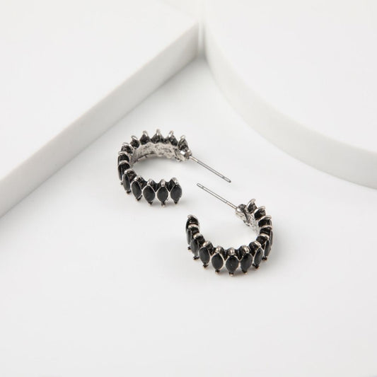 Aros Argolla Naxos Gold Plateado Humana