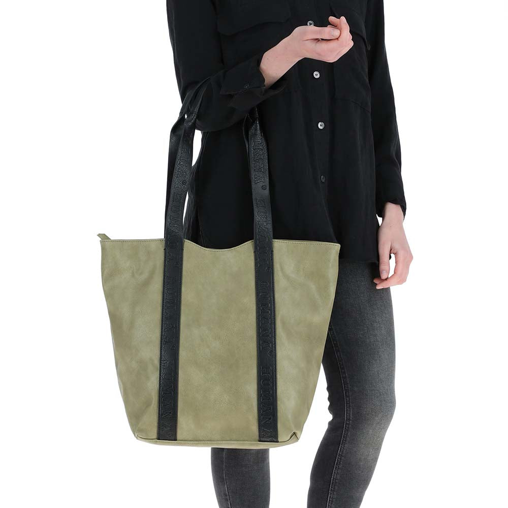 Cartera Hombro Go To Verde Humana