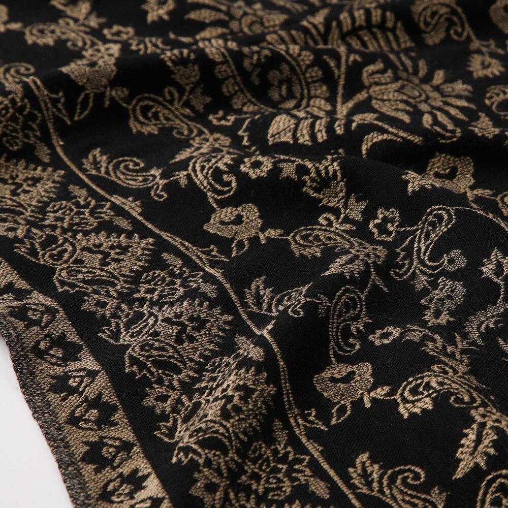 Pañuelo Jacquard Haide Negro Humana