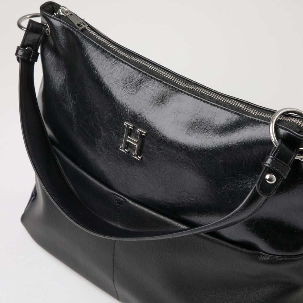 Cartera Hombro Patty Negra Humana