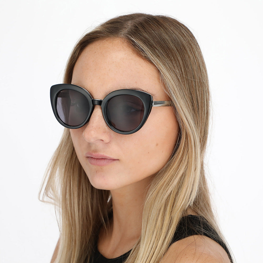 Anteojos de Sol Negros Ana i-D