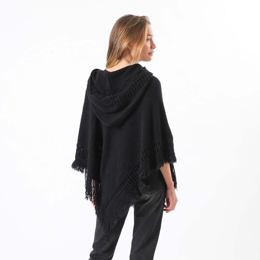Poncho Ojetillos Negro i-D