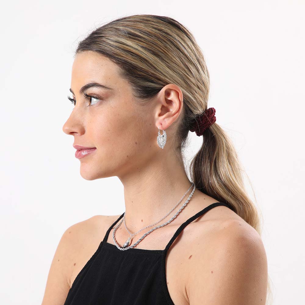 Collar + Aro Genil Negro Tatienne