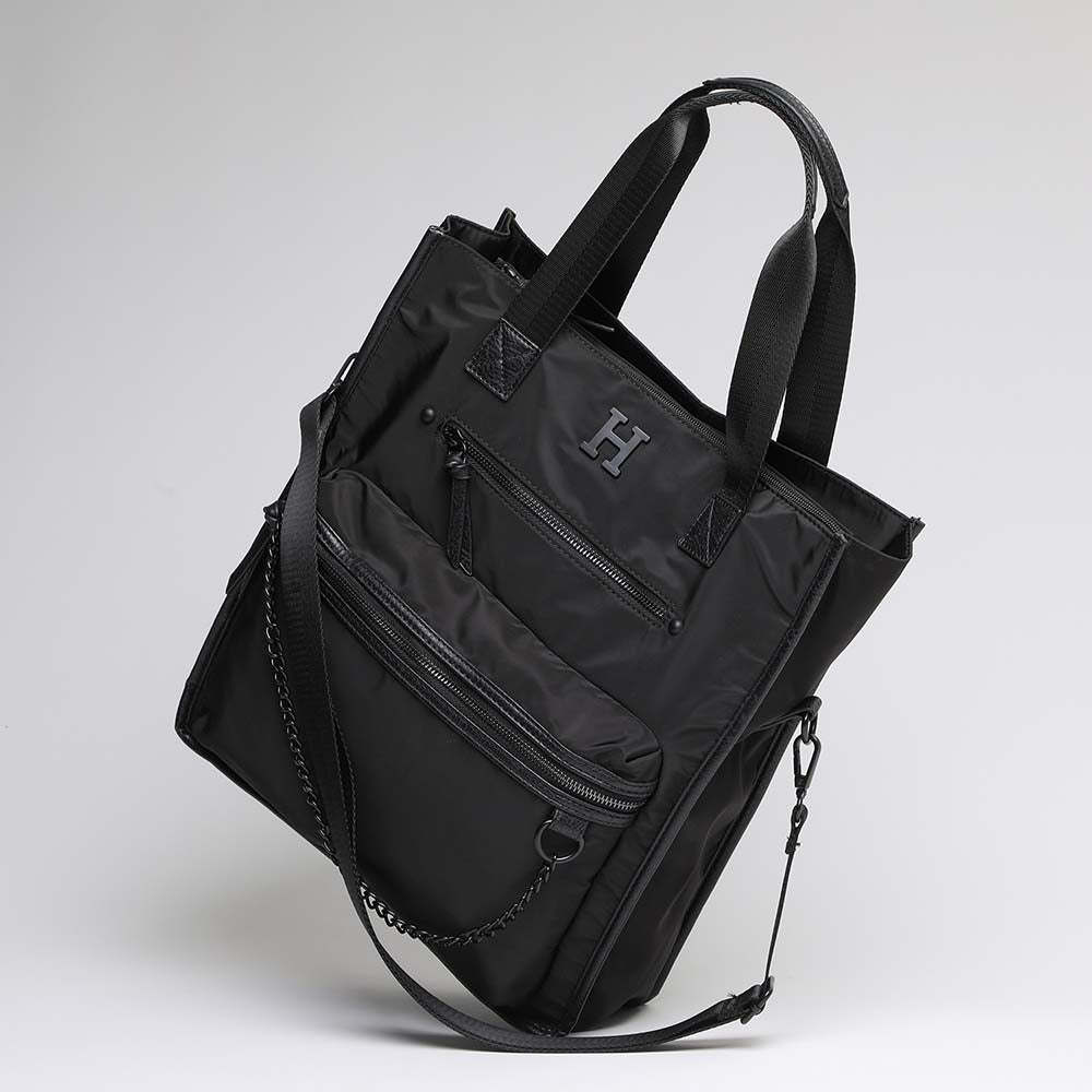 Cartera Hombro Chain Negra Humana