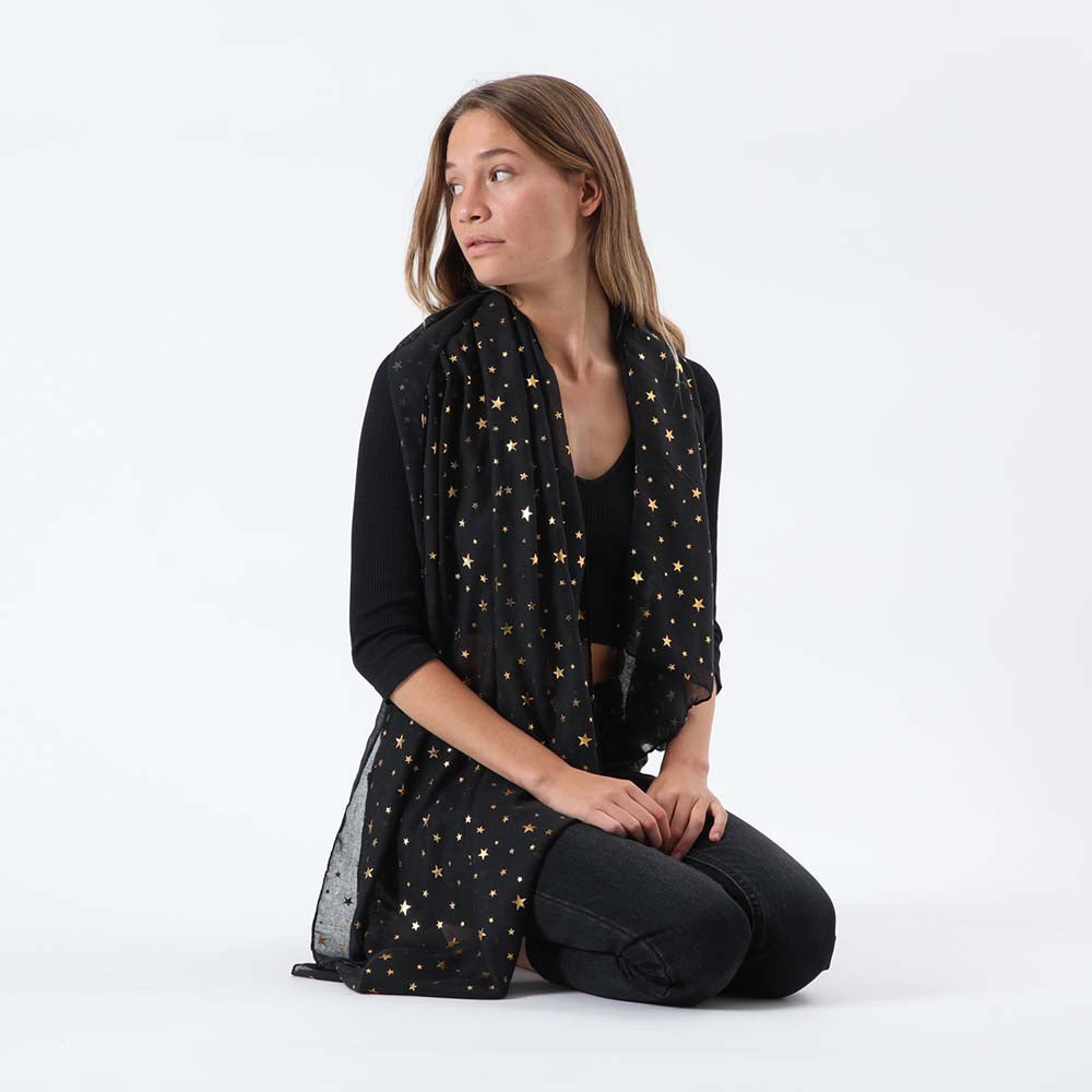 Pañuelo Estampado Heavy Negro i-D