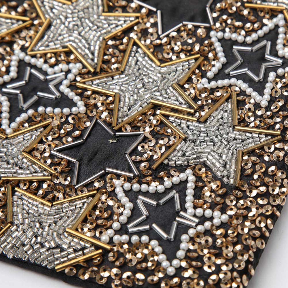 Clutch Stars Dorado Humana