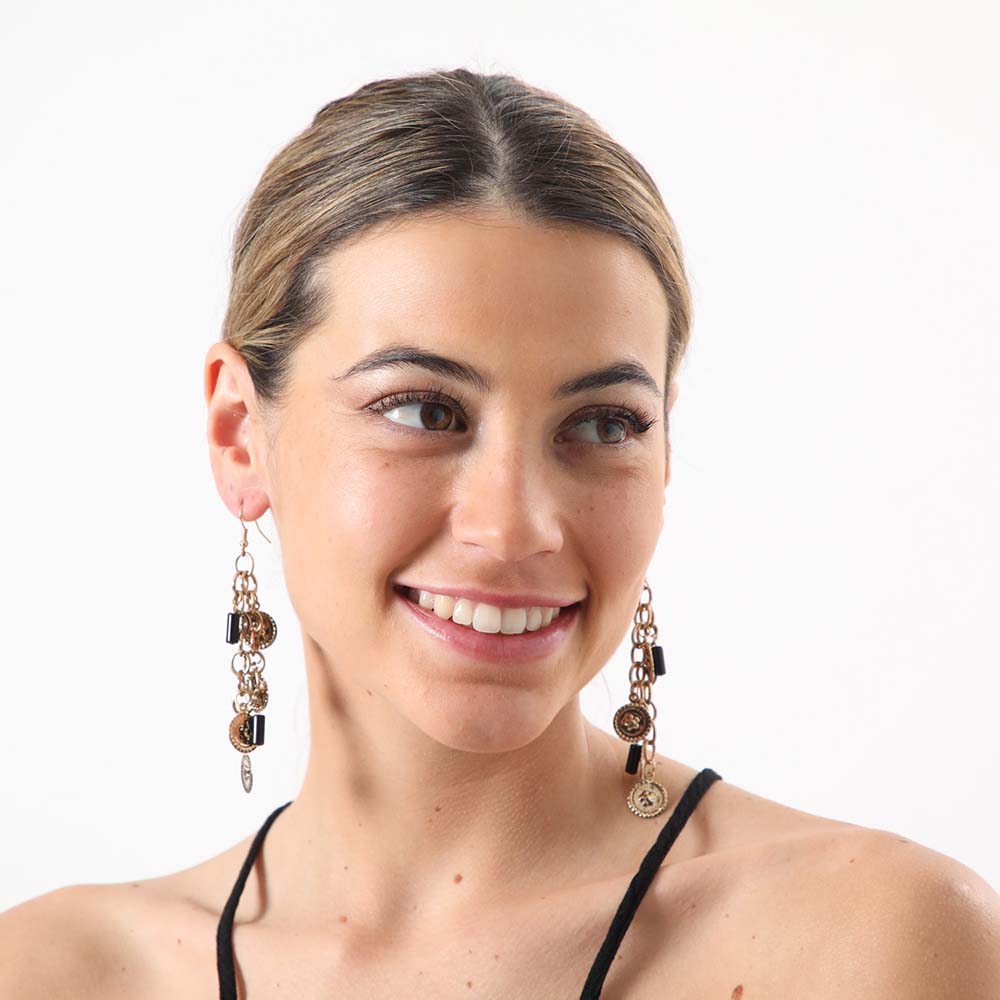 Aros Largo Viatge Negro Tatienne