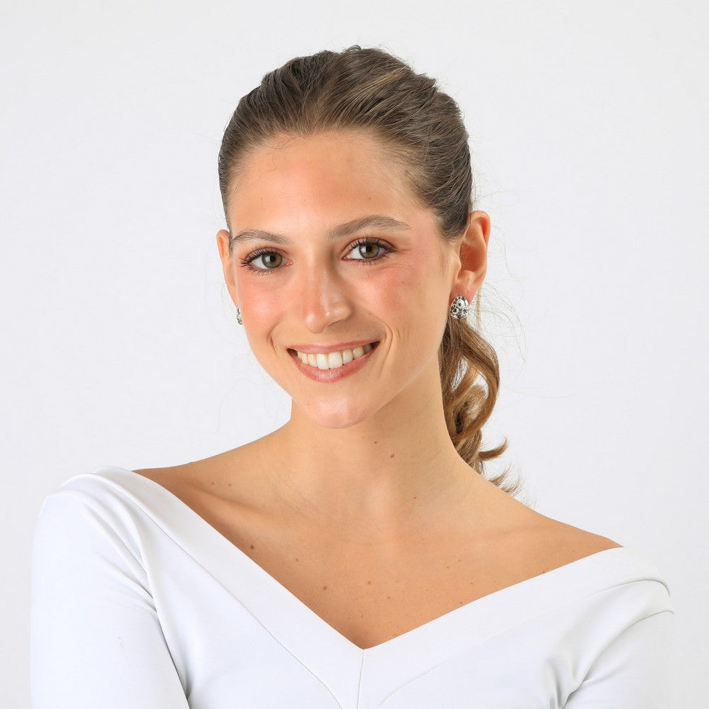 Aros Clip Ilana Plateado Humana