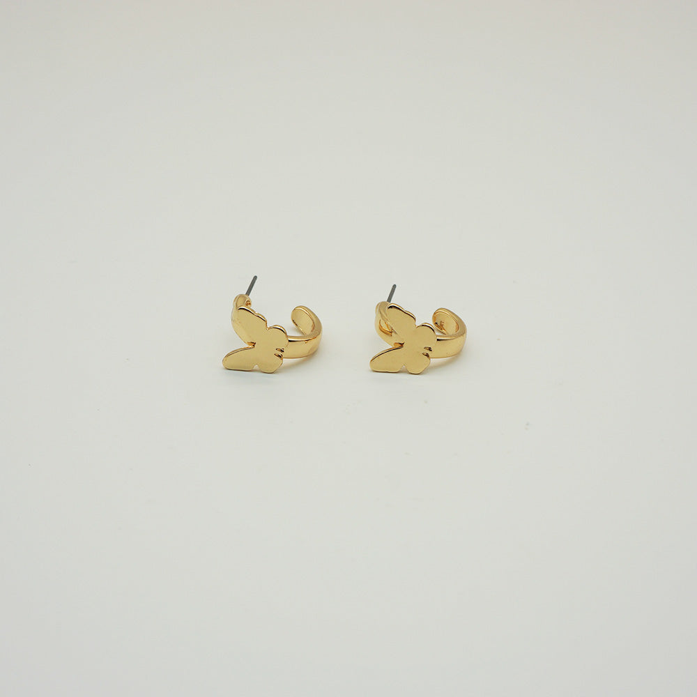 Aros Argolla Fly Dorado Tatienne