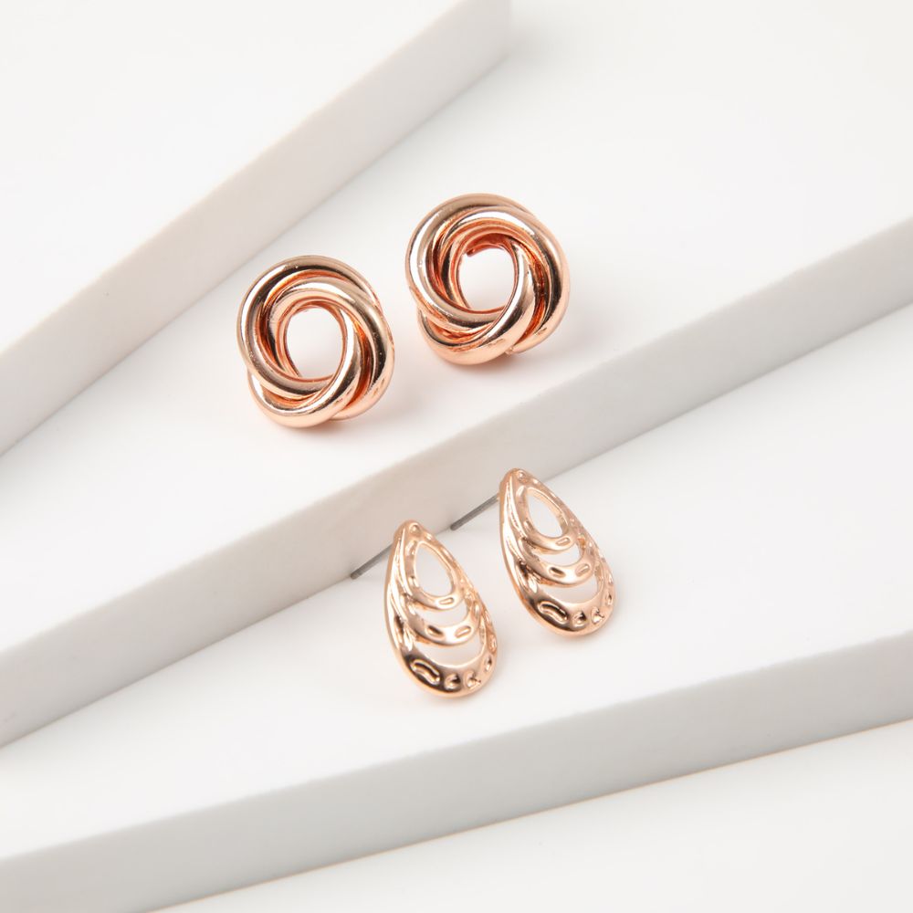 Aros Set Metal Power 5 Dorado i-D
