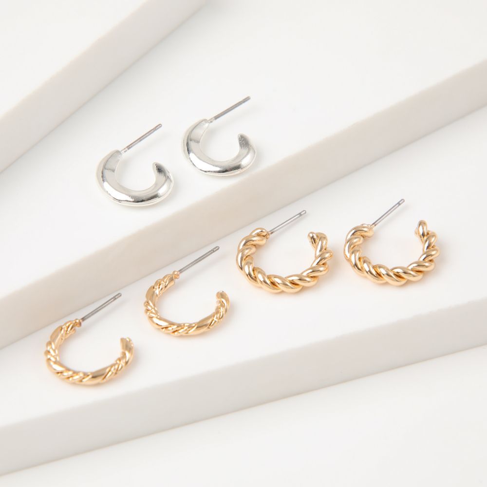Aros Set Metal Power 1 Dorado i-D