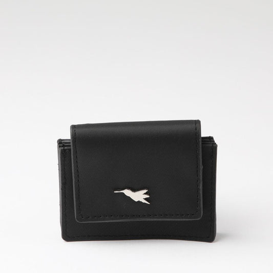 Billetera chica Oleg Ecocuero negro Tatienne