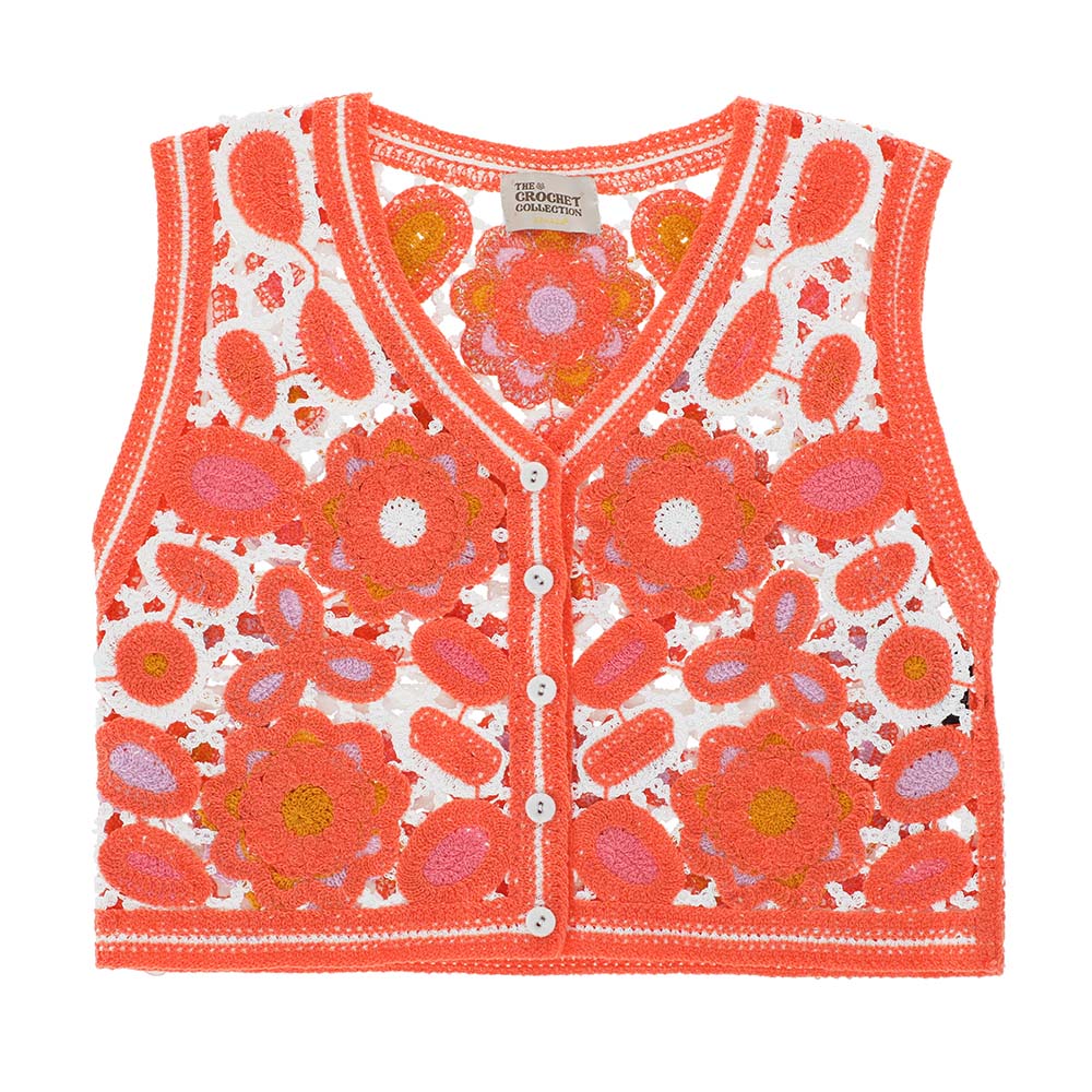 Vest Multi Naranjo Humana