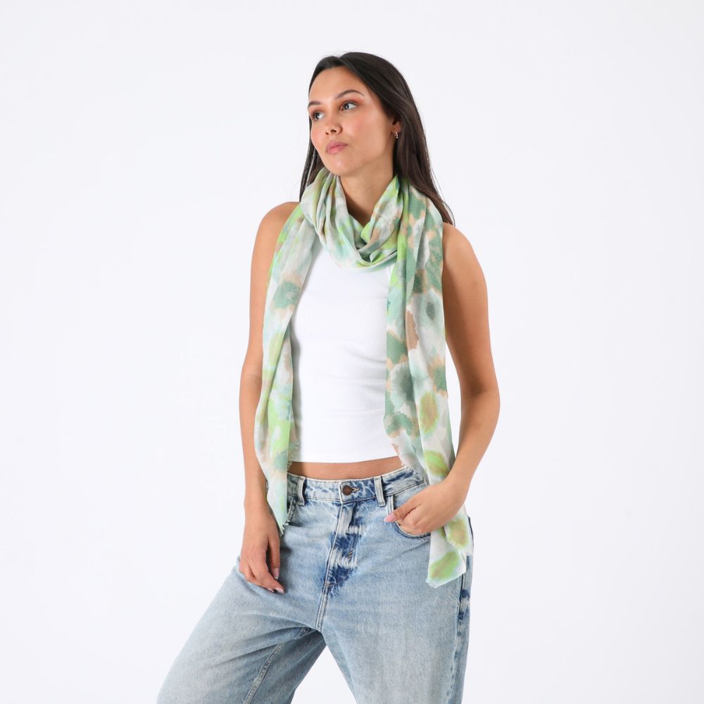 Pañuelo Estampado Ronda Verde Id