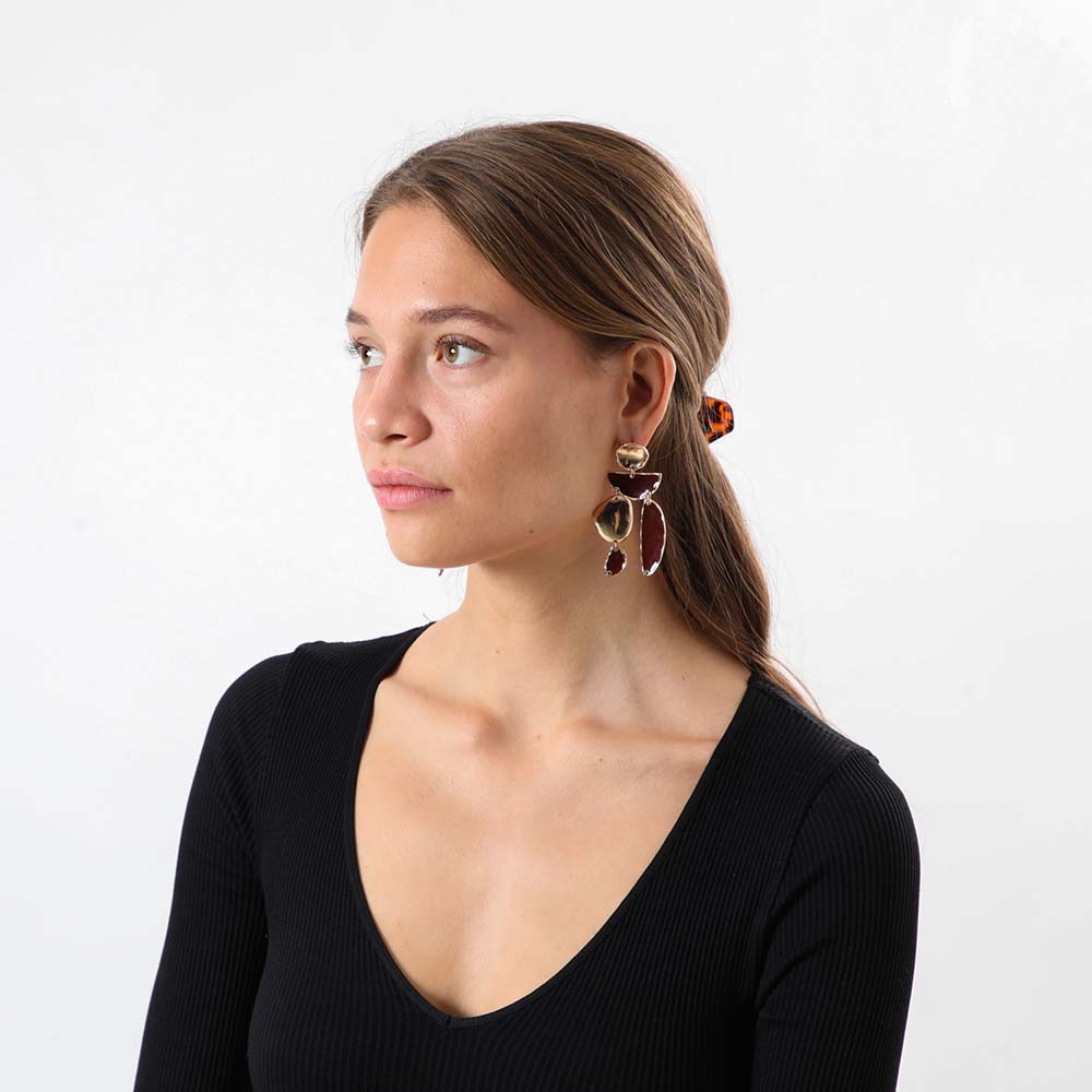 Aros Largo Ibiza Dorado Humana