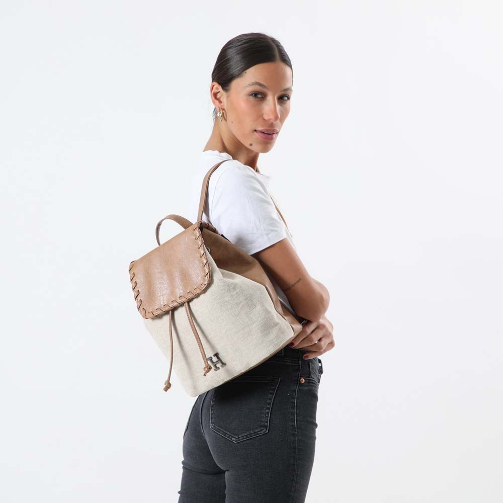 Mochila Cira Beige Humana