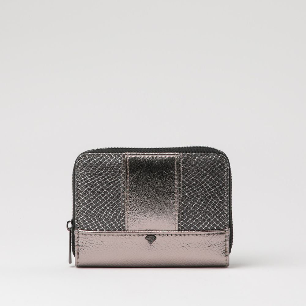 Billetera Mediana Snake Gun Gris i-D