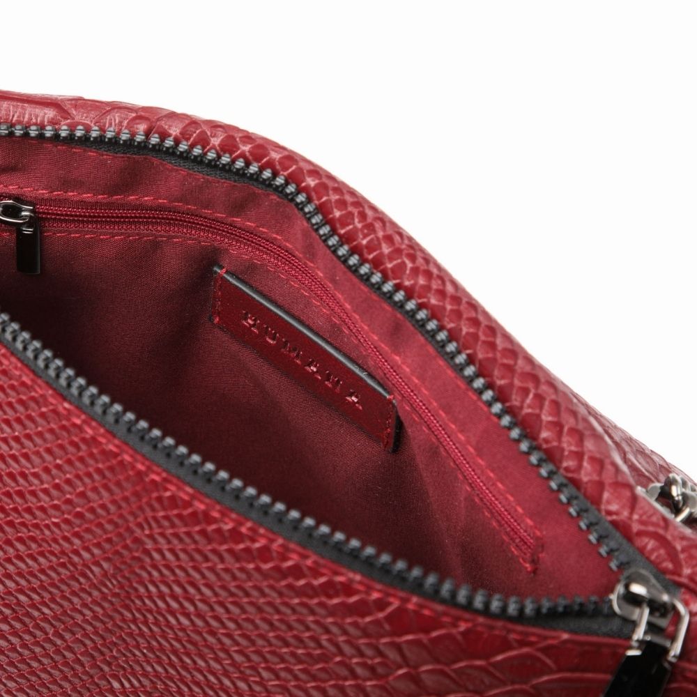 Cartera Cruzada Lupe Rojo Humana