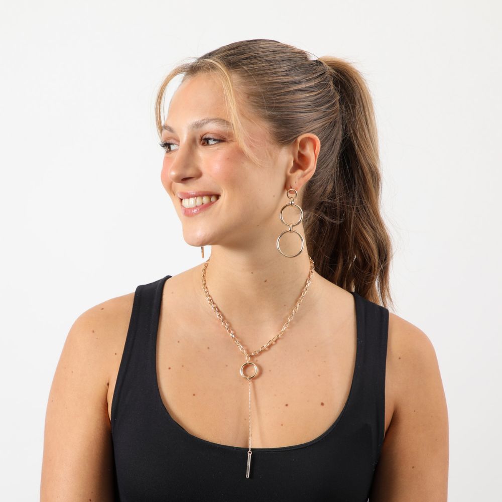 Aros Largo Metal Power 28 Dorado i-D