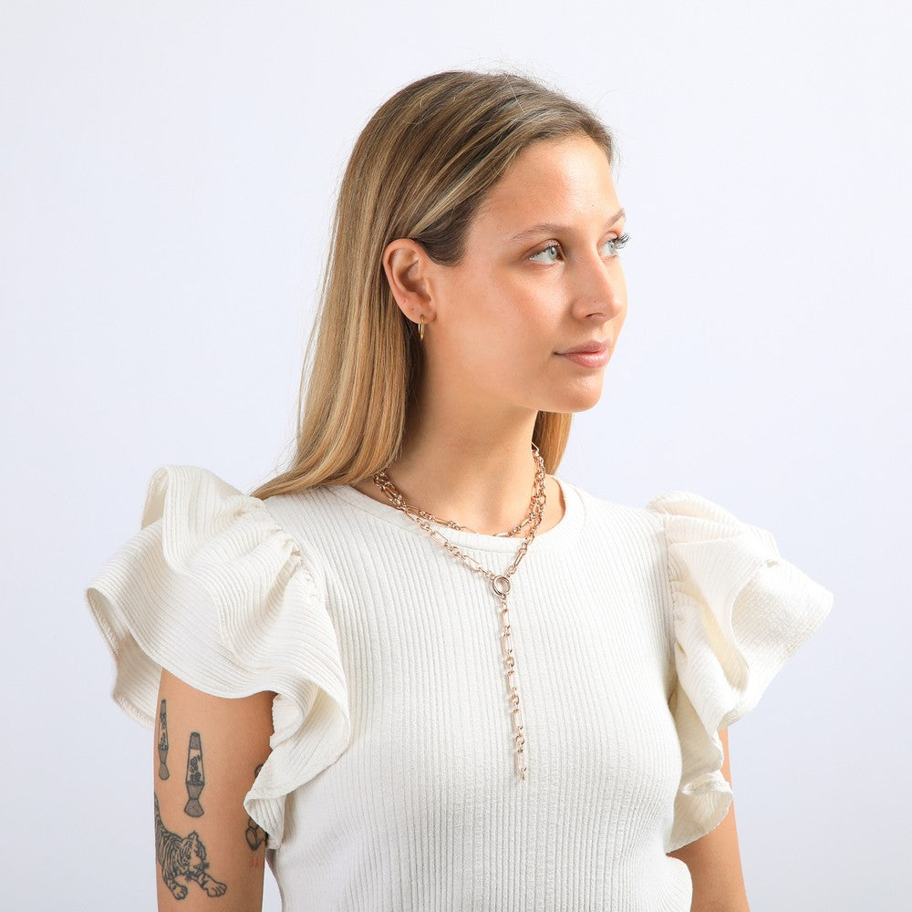 Collar Corto Eros Dorado Humana