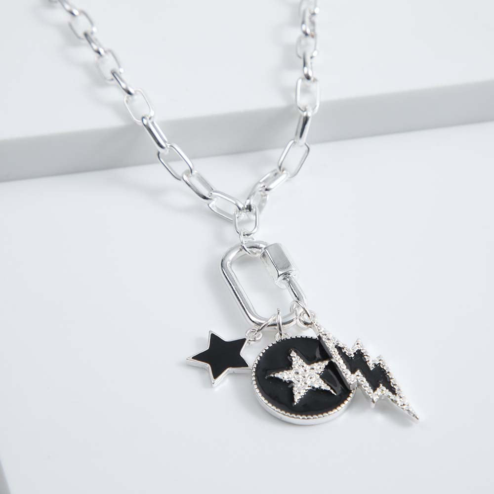 Collar Corto Dylan Negro i-D