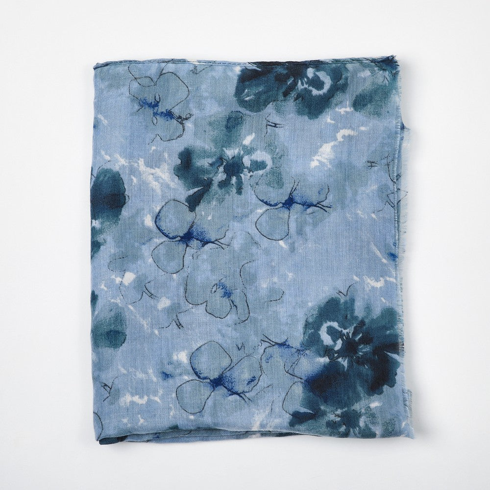 Pañuelo Estampado Kai Blue Tatienne