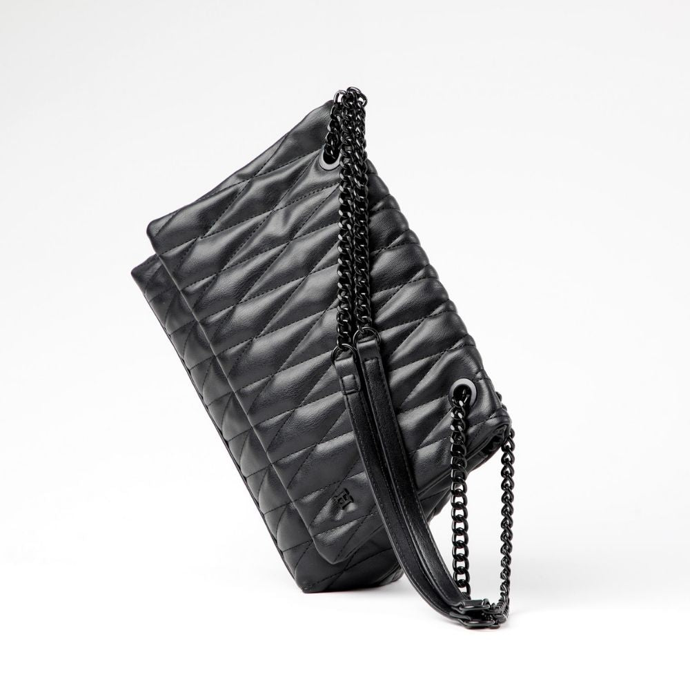 Cartera Cruzada Lupe Negro Humana