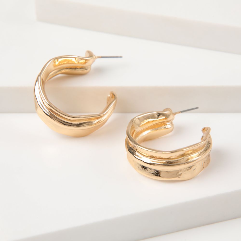 Aros Argolla Metal Power 31 Dorado i-D