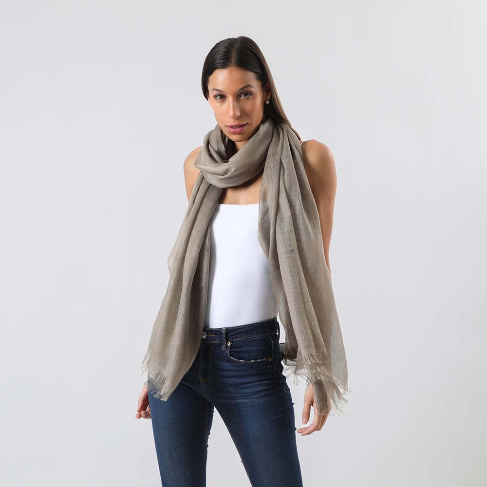 Pañuelo Liso Iris Café Humana