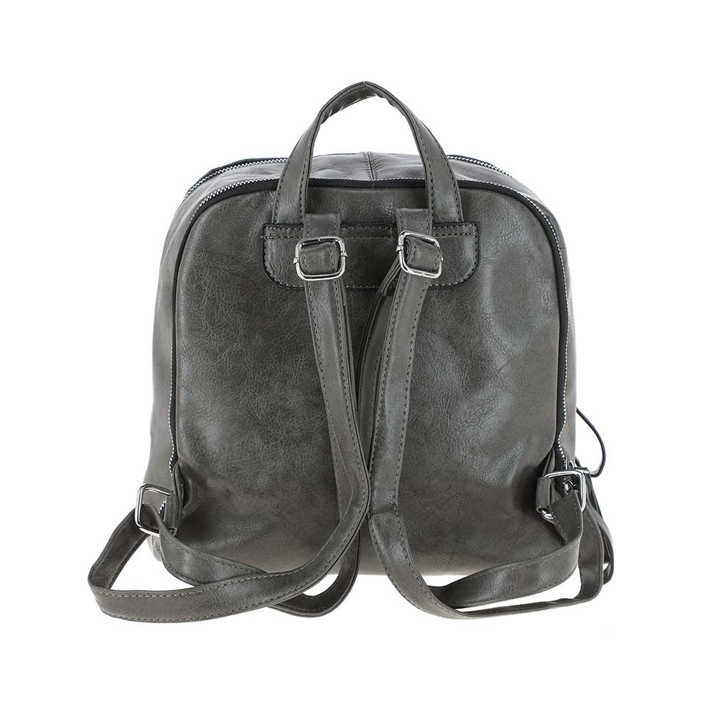 Mochila Stone Gris i-D
