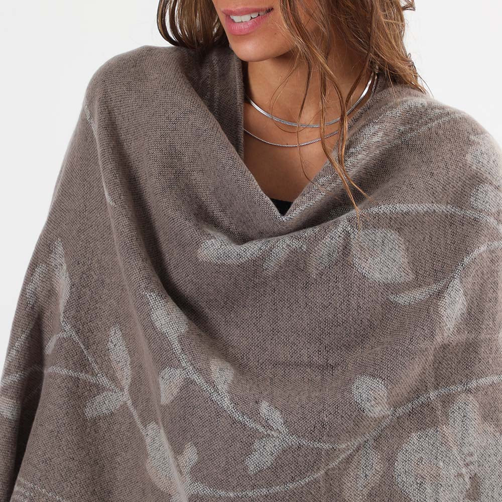Poncho Café Blossom Tatienne