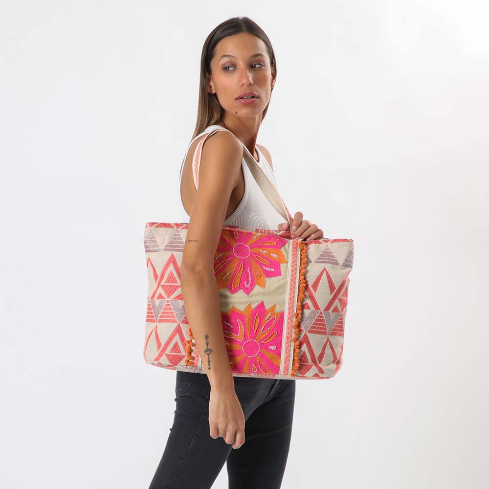 Cartera Hombro Spring Fucsia Humana