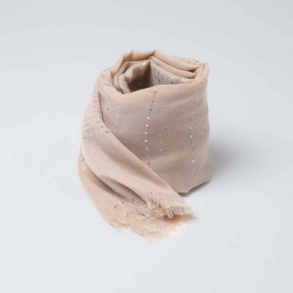 Pañuelo Liso Marsala Beige Humana
