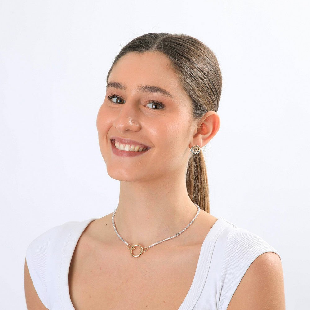 Set De Collar Yara Dorado I-D