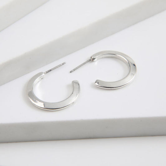 Aros Argolla Simply Plateado Humana