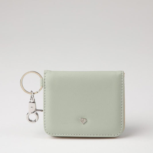 Tarjetero Cardiff Nylon verde ID