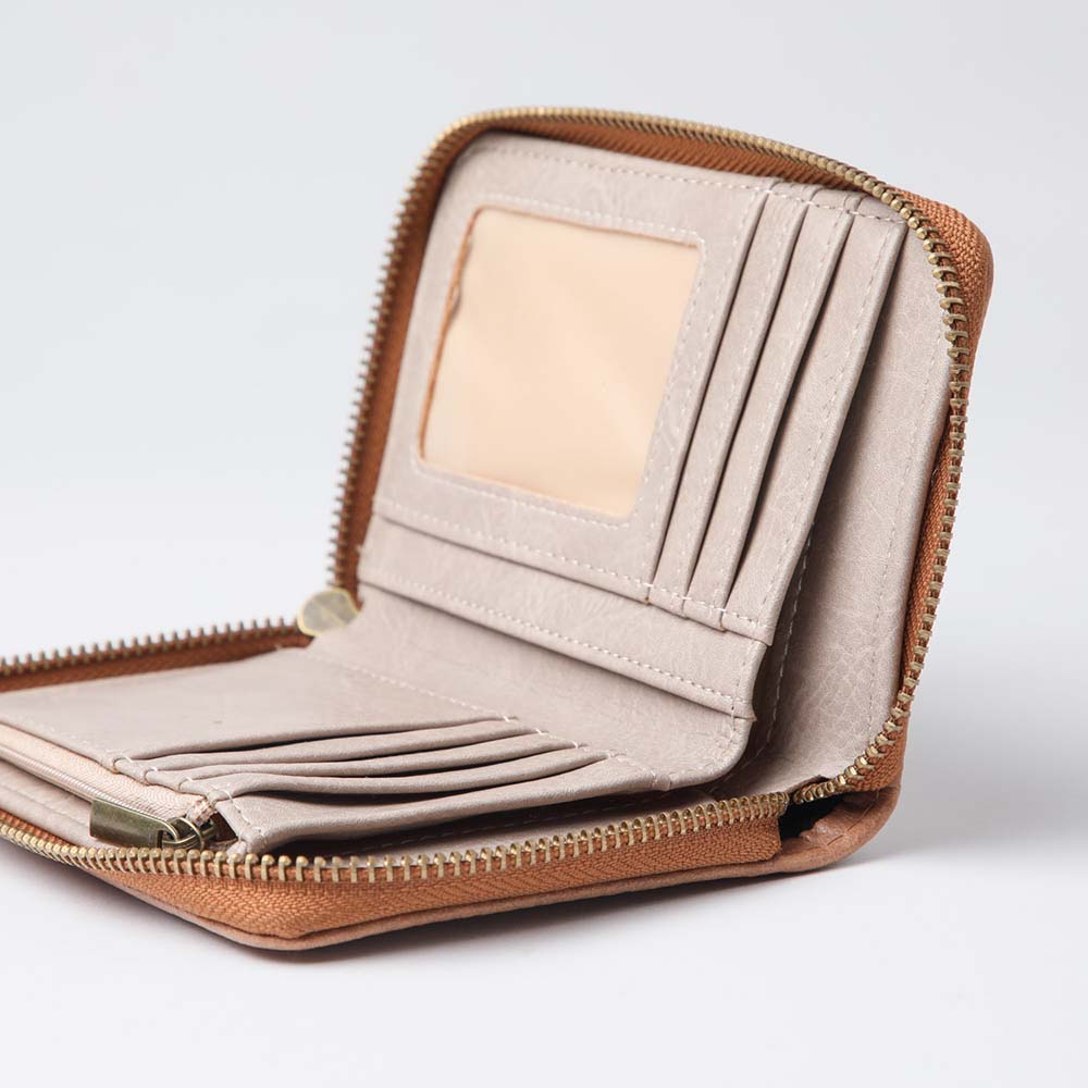 Billetera Pequeña Nborder Beige Humana
