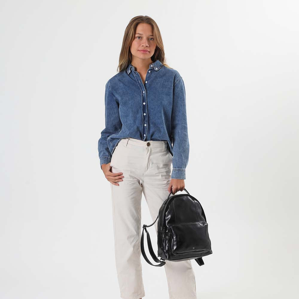 Mochila Aveiro Negro Humana