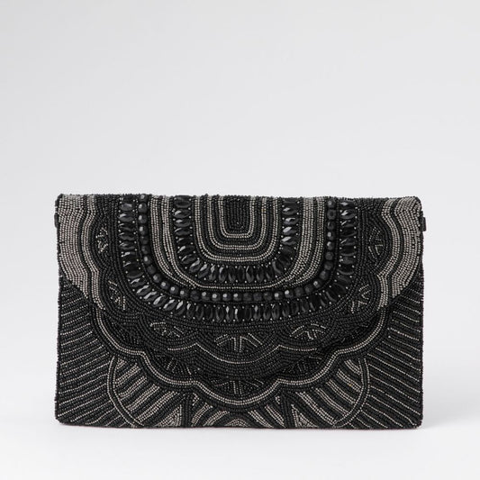 Cartera De Fiesta Cory Negro Humana