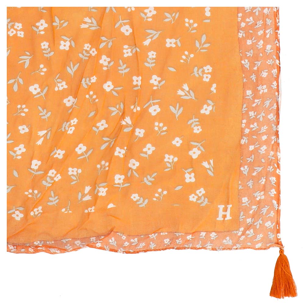 Pañuelo Estampado Spring naranjo Humana