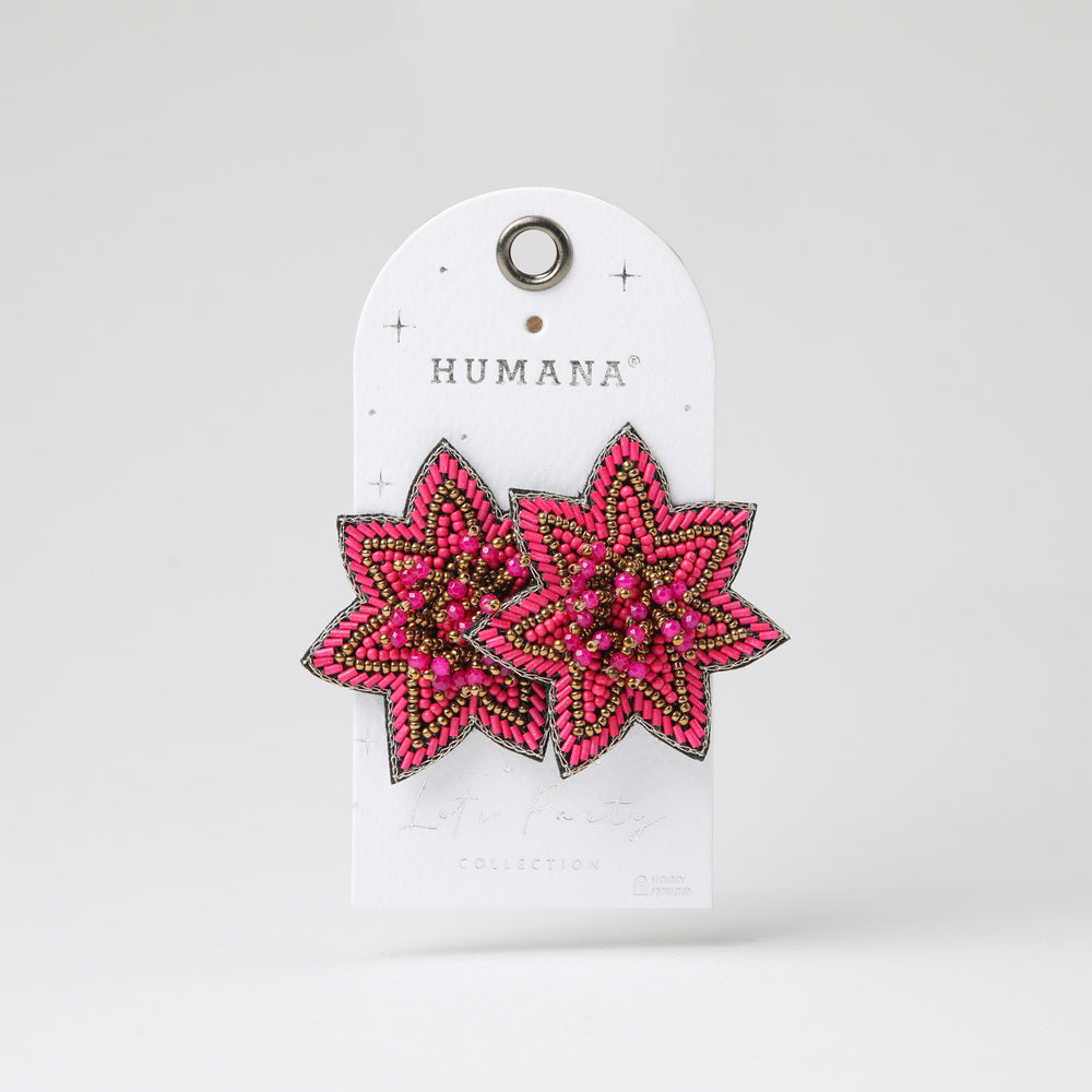 Aros Mediano Green Fucsia Humana