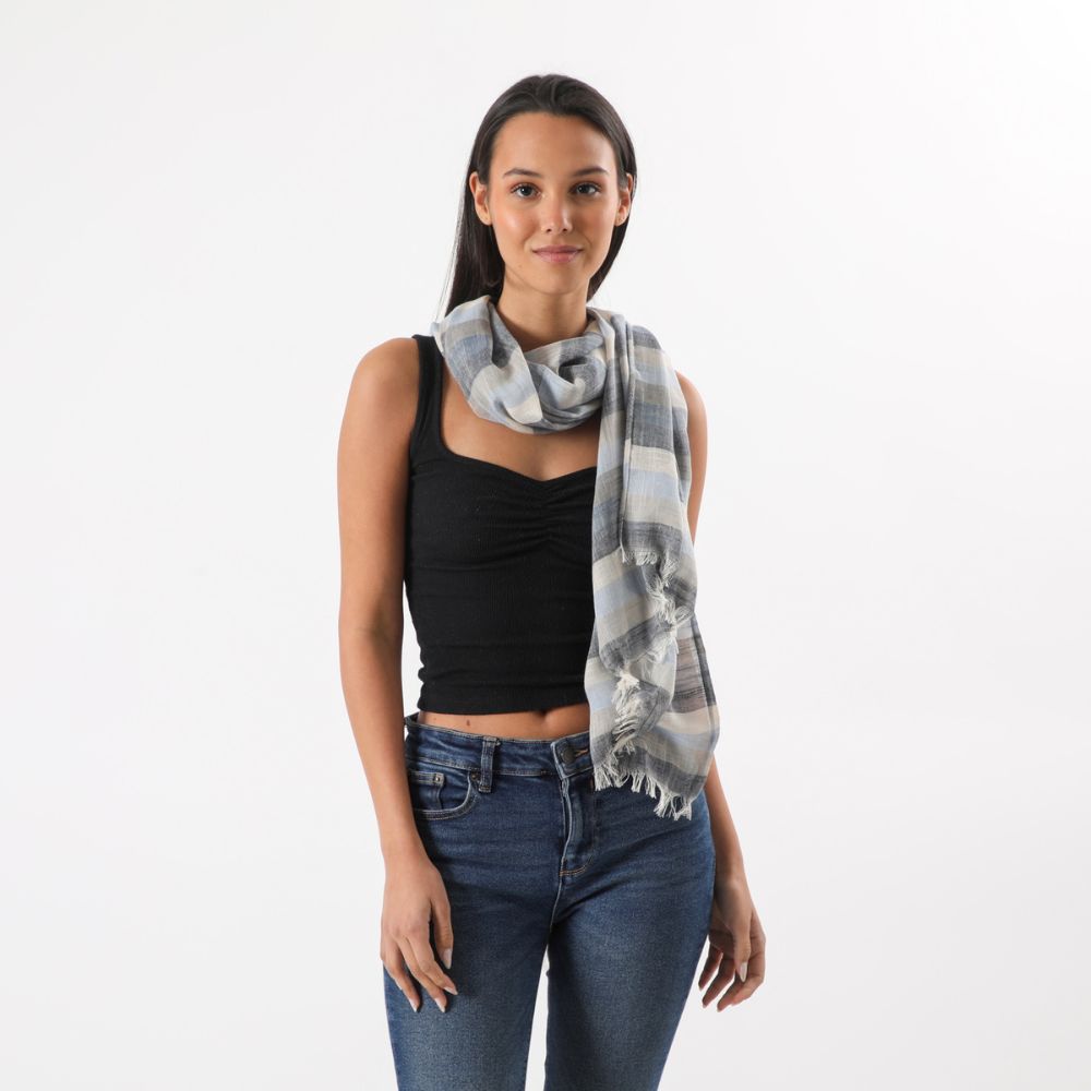 Pañuelo Liso Anémona Azul i-D