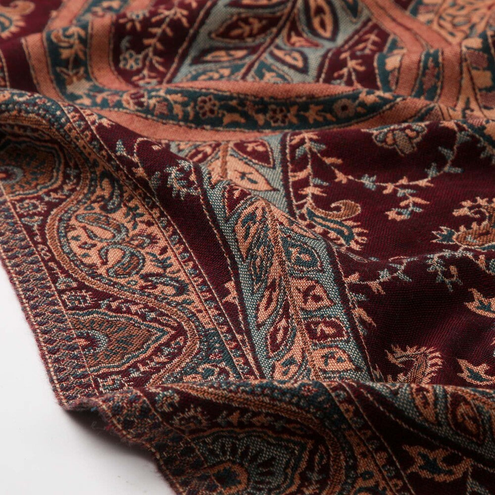 Pañuelo Jacquard Hazel Rojo Humana