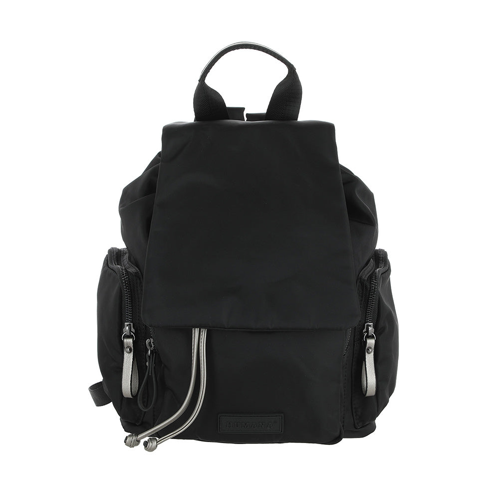 Mochila Acolchada Negra Humana