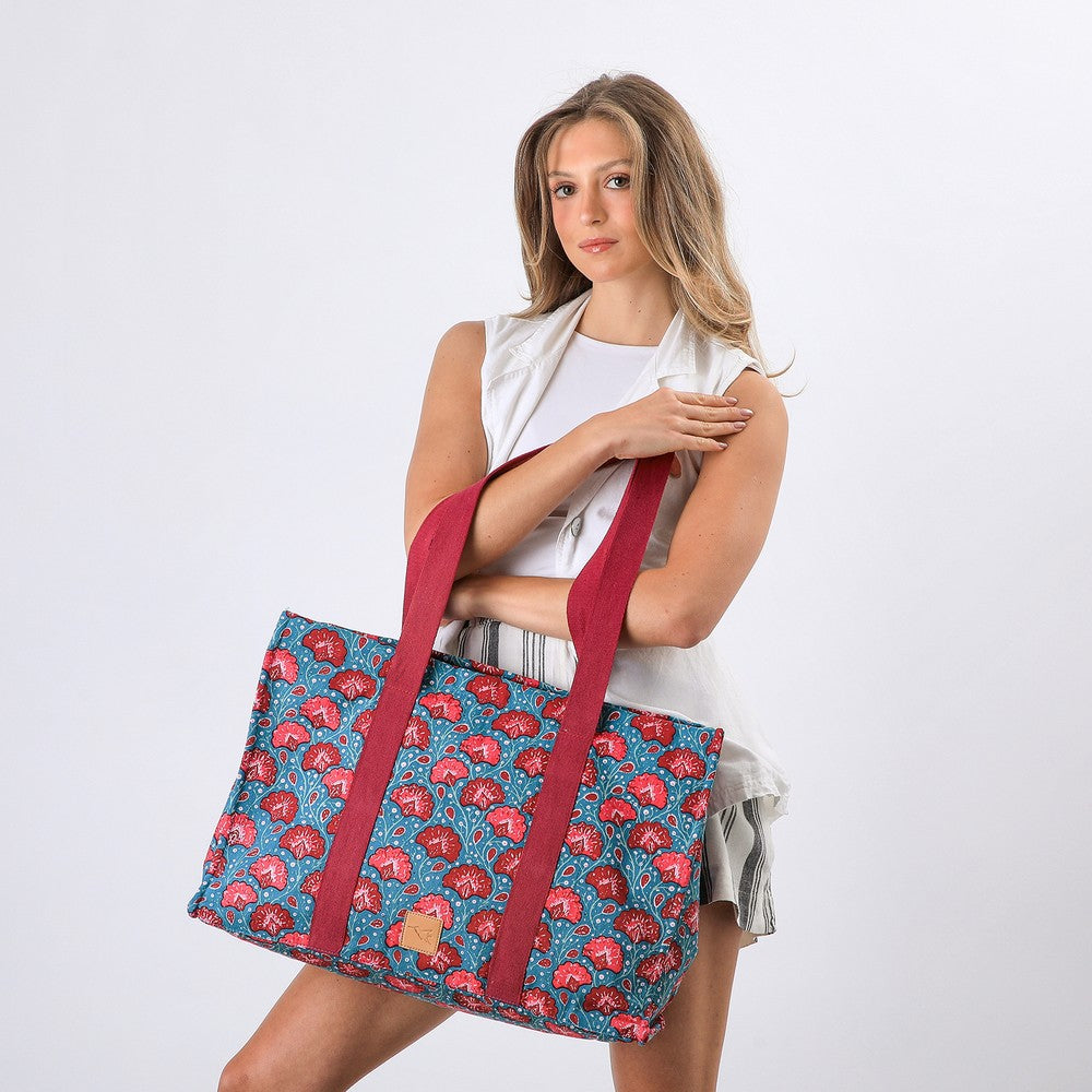 Cartera Tote Cele Blue Tatienne